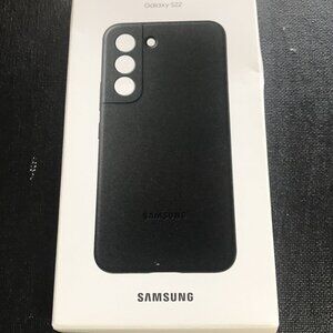 Samsung Galaxy S22 Leather Cover EF-VS901 - Black